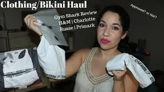 Gym Shark Bralette Review | Clothing & Bikini Haul | H&M, Primark, Charlotte Russe