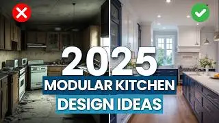 Top Modular Kitchen Designs Open Kitchen Cabinet Colors 2025 Modern Home Interior Design Ideas
