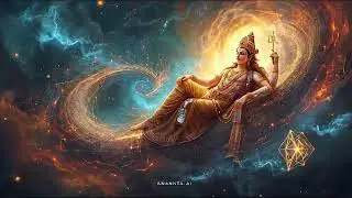 Digital Cosmos Creator: Lord Vishnu Reimagined on Ananta Shesha (Epic 4K Art)