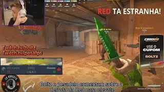 Boltz e Pesadelo comentam a derrota da Red Canids - Clips CS 2 - CS HONESTO