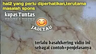 cara cat Motif Marmer,