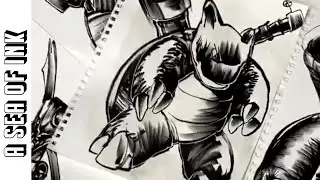David Choe (Slow Jams) Drawing Pok&eacute;mons for 28 Minutes Straight!
