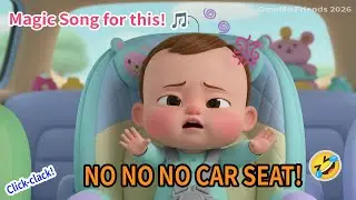 NO NO NO CAR SEAT! 🚗 