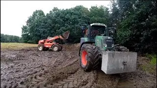 Manitou 626 Turbo, Fendt 818 Vario + Coutand Tvister