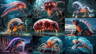 The Deep Sea Mutates of 110+ Crazy AI Jellyfish Hybrids You Won't Believe!