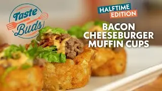 Halftime Recipe: Bacon Cheeseburger Muffin Cups