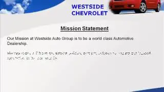 Westside Chevrolet  New & Used Chevrolet Car Dealers & Chevy Automobile Parts in Houston, ...