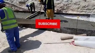 Casting or Concreting of Pathways or Walkways using Sulphate Resistance Cement (SRC) C20 (20 MPa)