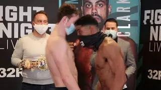 BOILING OVER!! - LENNOX CLARKE STICKS THE NUT ON WILLY HUTCHINSON AT HEATED AND TENSE FINAL WEIGH-IN