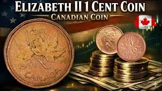 SUPER RARE CANADIAN ELIZABETH II 1 CENT WORTH MILLION | LUCKY IF YOU HAVE THIS ONE!