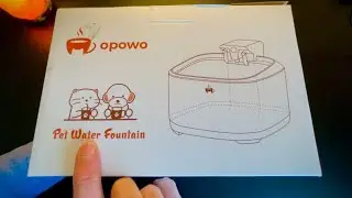 Cat Water Fountain Unboxing ~ Soft Voice