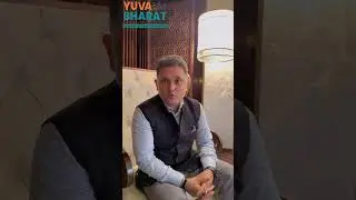 Amish Tripathi  at YUVA Bharat Stage #yuvabharat #bharat #motivation