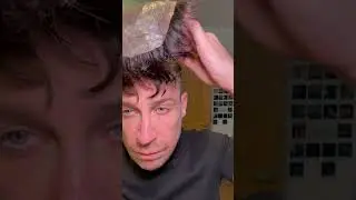 Brad&rsquo;s Tape-On Hair System &mdash; DIY Demo + Unexpected Face-Lift Effect  #hairlosstreatment
