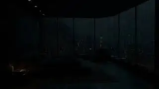 Rainy Night in Luxury NYC Apartment 🌧️ Cozy Bedroom, Candlelight & Relaxing Rain Sounds for Sleep