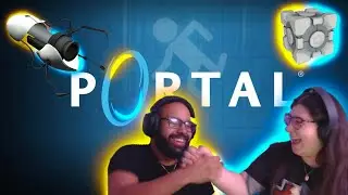 Pearl Will Play | 2 Dummies Play Portal for the First Time!