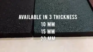 GYM RUBBER TILE / INTERLOCKING TILE / EPDM GYM TILES