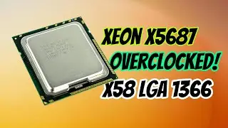 Overclocking the Xeon X5687 X58 LGA1366 Cinebench R32 + Fortnite Test