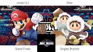 MNC Mania - Grand Finals - umanz (Mario) vs Dtier (Ice Climber)
