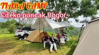 Camping keluarga di TIARA CAMP Citeko puncak Bogor