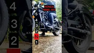 Maximum speed for each gear on a Honda Rebel 500