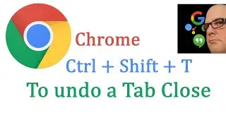 Chrome Отмена сочетания клавиш Ctrl Shift T Январь 2020
