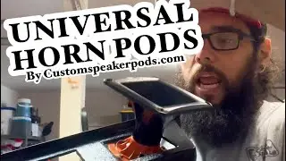 Let&rsquo;s go over the new universal dual horn pods from @customspeakerpods!