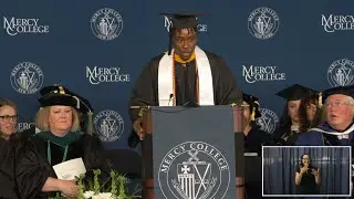 Roodley Francois '23:Undergraduate Student Commencement speaker, School of Health & Natural Sciences