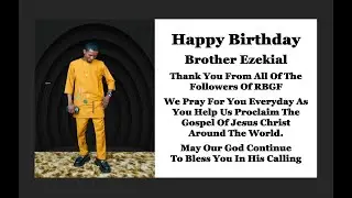 Happy Birthday Ezekiel