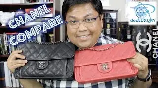 CHANEL french riviera large VS. medium | review and comparison