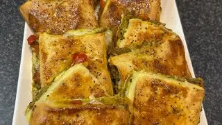 Feuilleté à la viande hachée