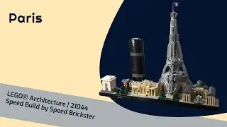 LEGO&reg; 21044 Paris - Architecture | Speed Build - Speed Brickster