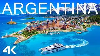 Argentina 4K 🇦🇷 | Ushuaia at the End of the World, Patagonia Mountains & Natural Wonders