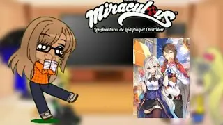 •Mlb react to Marinette as Ninym•Ship•Miraculous Ladybug•