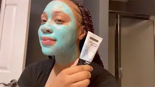 Dollar Tree Anti - Stress Sea Salt Mud Face Mask ( Review)
