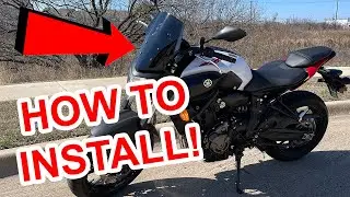 MT07 | WINDSCREEN INSTALL