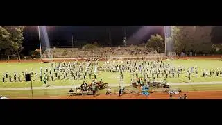 Reedley High Pirate Band 2021, Thursday night half-time show with District  middle school kids