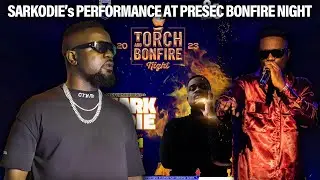 Sarkodie Performs At The Presec )Dade3 Bonfire Night
