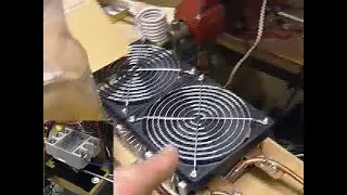 #175 DC-DC Solid State Relay Control of ZVS  2500 Watt Induction Heater  Part 1 of 4