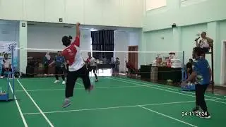 Perlawanan  Sengit badminton Atang - Zaini Melawan Yasir - Hasan