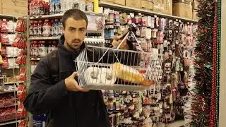 Eating candy and winter skateboarding boredom !