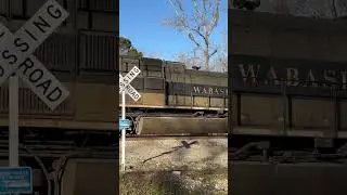 NS 1070 with a UP C45AC crawls into Dillard after finishing work at the port of Savannah