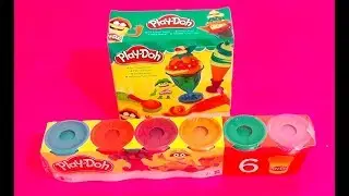 otvaranje - Play Doh plastelin za djecu - sladoled set - kantice sa pllastelinom