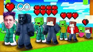 JJ and Mikey BIRTH to DEATH of SQUID GAME 3 in Minecraft!