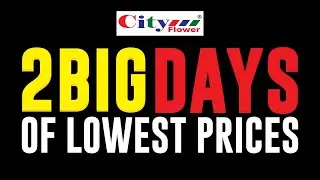City Flower 2 Big Days of Lowest Prices at Arar & Buraidah
