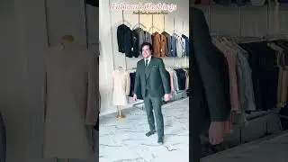 Customer Try-On: Men&rsquo;s 3-Piece Green Suit | Fabmark ✨