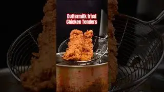 Buttermilk Fried Chicken Tenders!! #chickentenders #friedchicken #easyrecipes