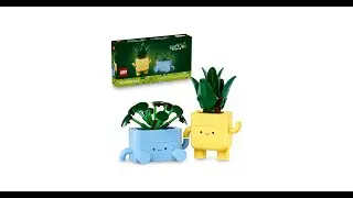 LEGO Happy Plants Timelapse Build
