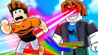 Lari Laju Untuk Habiskan Obby!!! Lambat Lari Akan Mati Ditembak Laser !!! 🗿 (Roblox Malaysia)