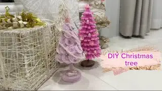 Hello my dear friends! 💖 A tutorial on making a Christmas tree from fuzzy wire. 🩷