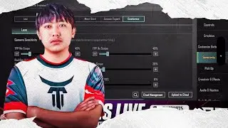 💢 KANXA 5 Finger Claw Sensitivity 🔥 | Only Ting Ting Accuracy | BGMI Update 4.0 Sensitivity & Code